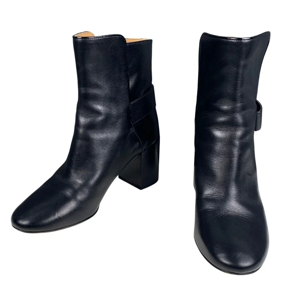 Tory Burch polished leather
